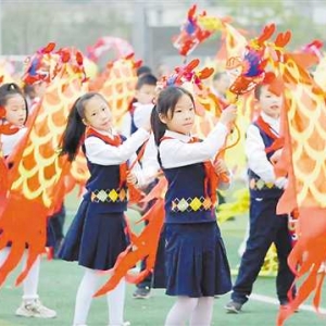 重庆中小学大课间“动”得精彩