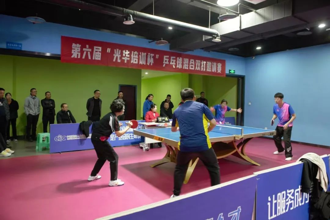 比赛现场。市乒协供图