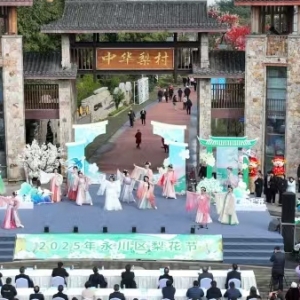 2025年永川区梨花节开幕