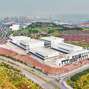 我市首个全智能化物流场站 加紧建设 明年投用